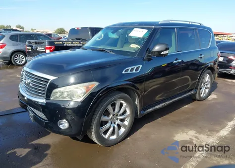 2012 Infiniti Qx56 from USA, damaged, VIN JN8AZ2NFXC9516325